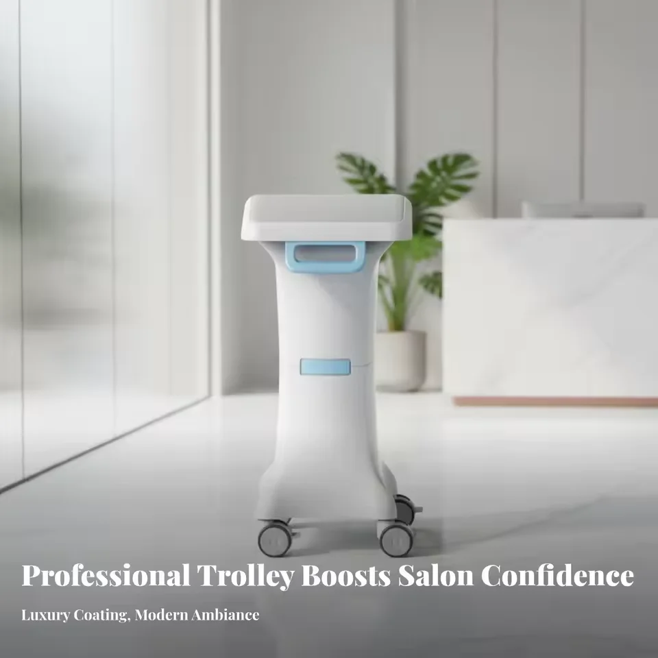 Medical Trolley With Lockable Wheels-Ultrasound Imaging Scanner Vehicle Storage Cart 36*28cm Panel Mobile Dental Cart For Clinic - view 3