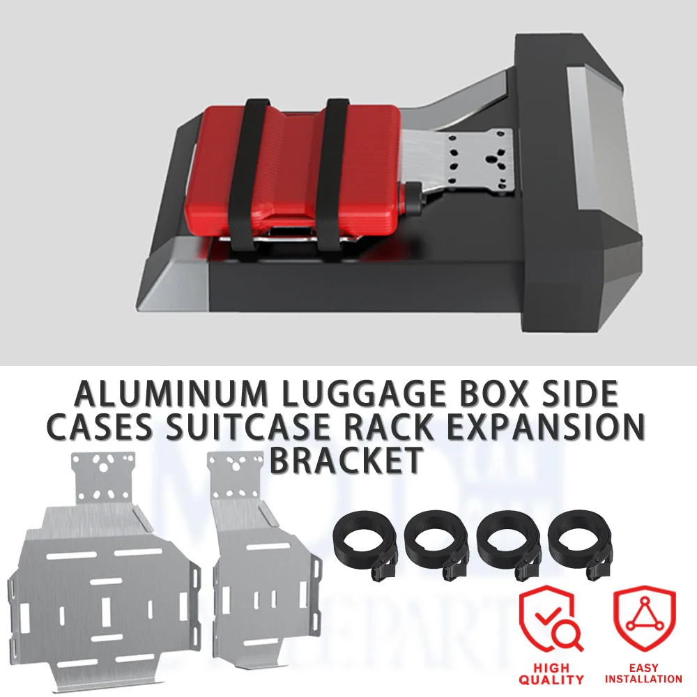 

Motorcycles Luggage Side Cases Bracket Suitcase Rack Aluminum Box Expansion For BMW R1250GS R1200GS F850GS F750GS LC Adventure