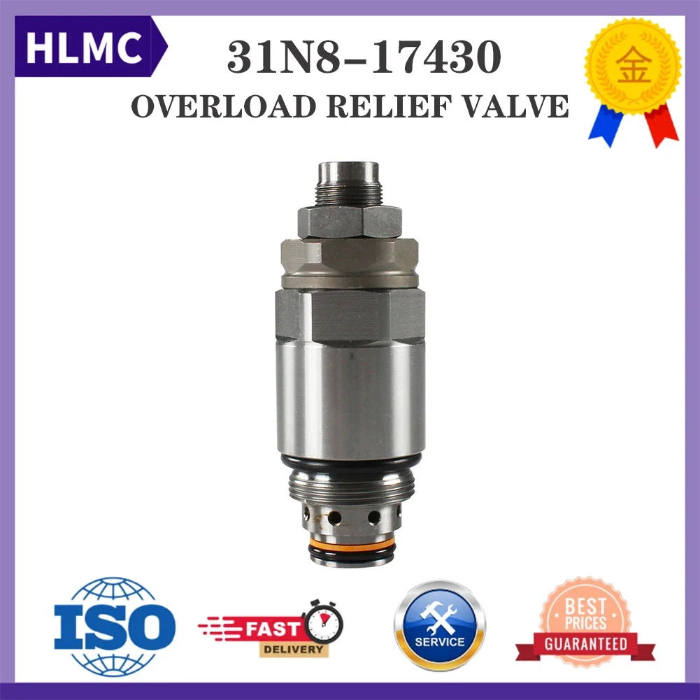 Excavator Spare Parts DX225-7 Excavator Suction Valve 31N8-17430 for Hyundai R210LC7 R210LC7H R215LC7 R290LC7A R300LC7