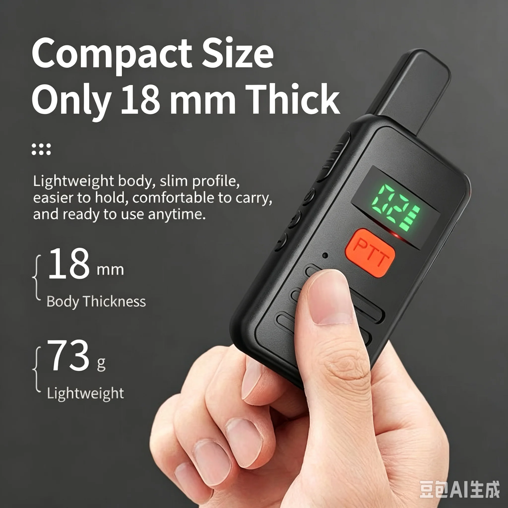 Mini Walkie Talkie pmr 446 Profesional Walkie Talkies Largo Alcance mini Radio Wolkie Tokie Walkies de Largo Alcance