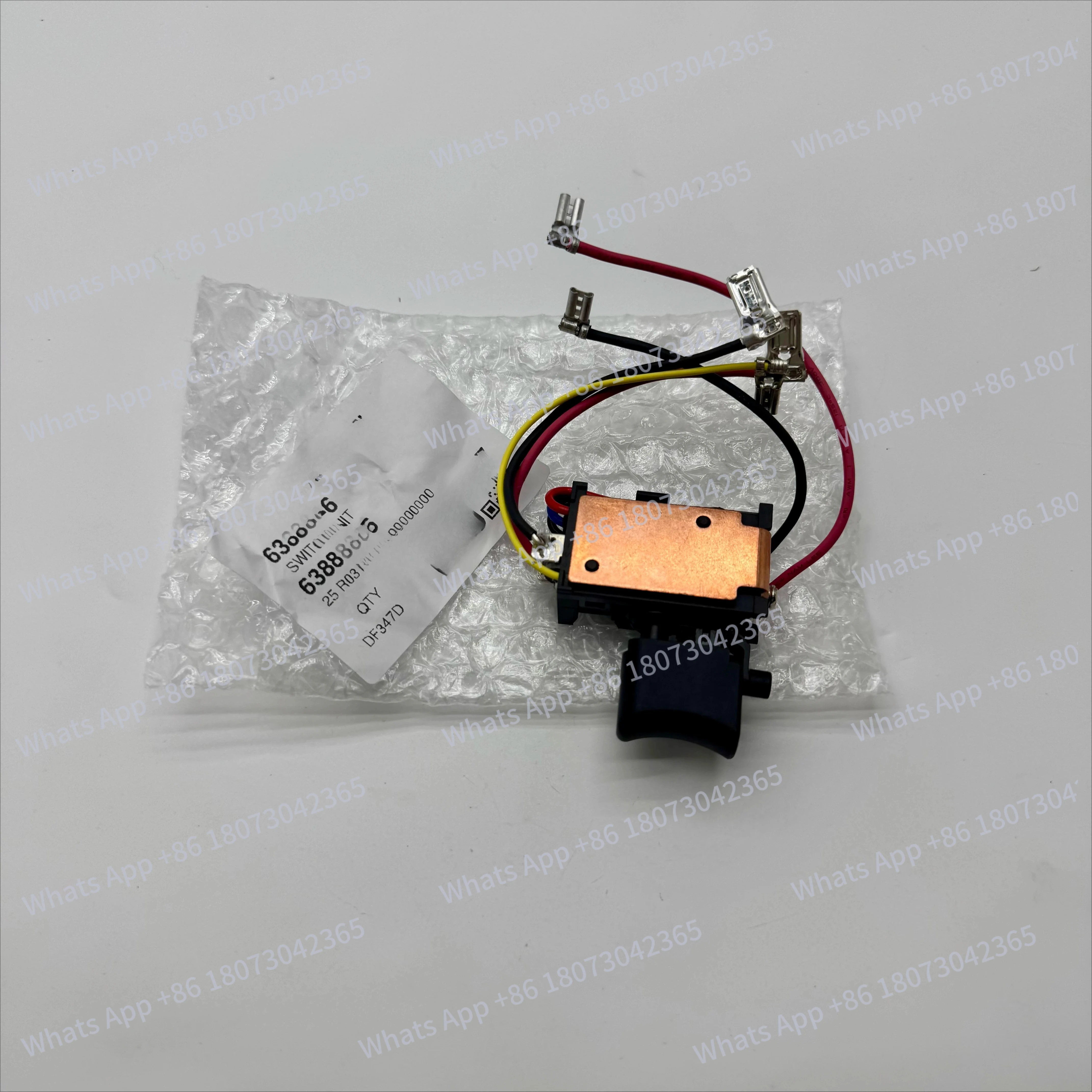 

Оригинальный переключатель управления скоростью, совместимый с ударной дрелью HP457D DF457DWE DF457D HP347D DF347D HP457D DF347DWE 638887-6