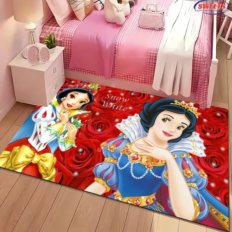 

Classic Snow White Area Carpet,Living Room and Bedroom Household Items,Children's Room Sofa Mat,Doormat Floor Anti-slip Rug,Gift