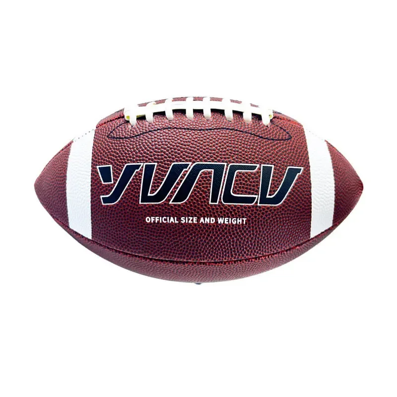 American Football Brown White Striped Football Match Ball Training Ball Adult 9 # Ball Youth 6 # Ball Children 3 # Ball