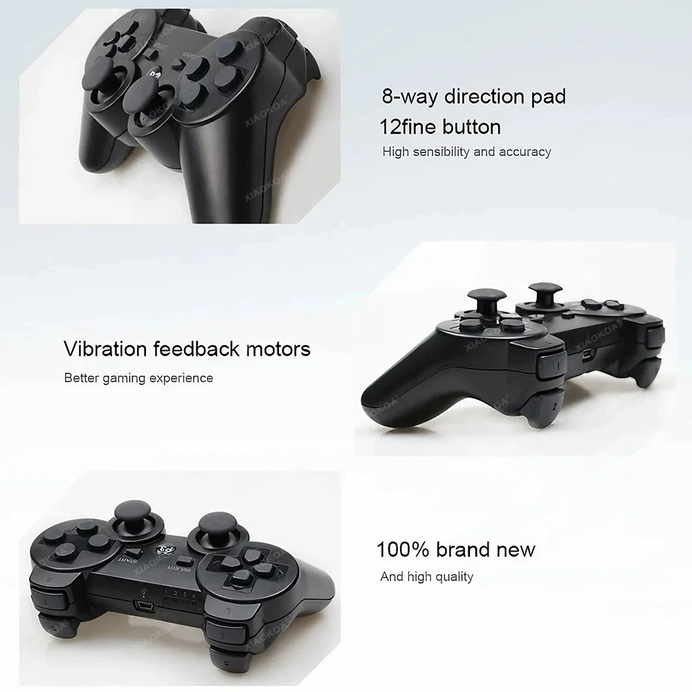 Bluetooth-Compatible Wireless Controller For PS3 Joystick Gamepad For PlayStation 3 Controle Accessories USB PC Game Controller