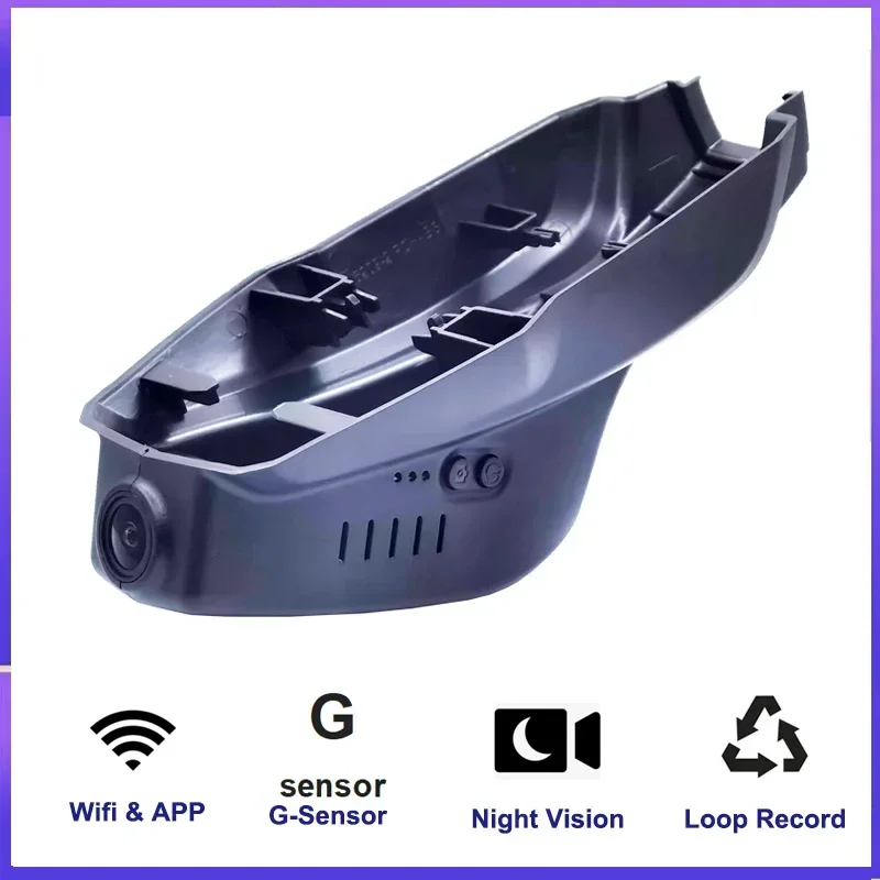 자동차 DVR 비디오 녹음기, BMW 2 시리즈 220i 218i F44 F45 F46 F22 F23 2016 - 2021 2023 대시 캠, 전면 및 후면 카메라, 4K 2160P