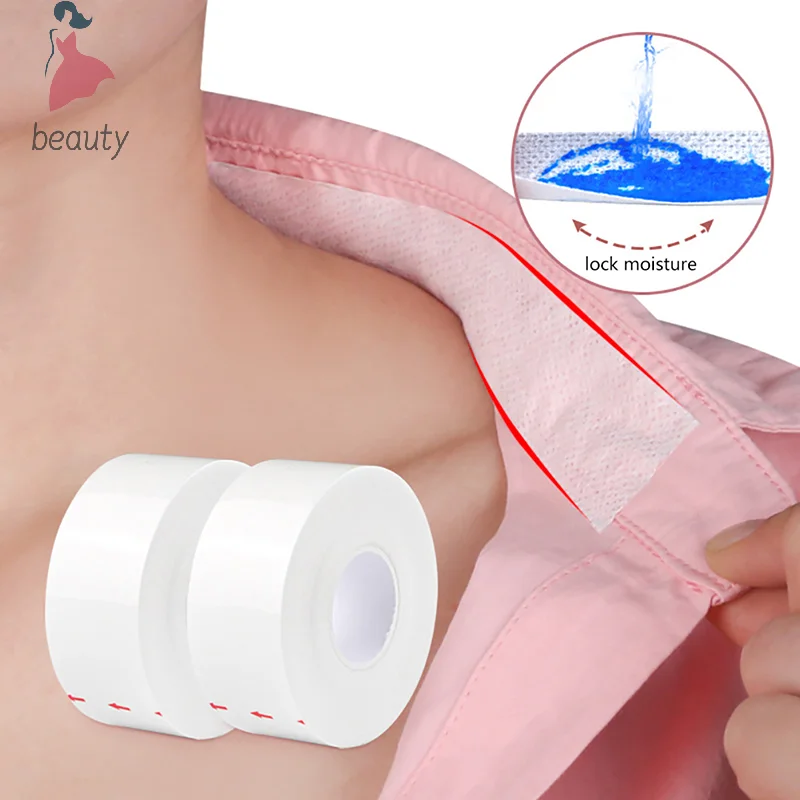 

Sweat Collar Padshat Protector Pad Sweatband Cleaner Neck Disposable Absorption Shirts Guards Sticker Liner Underarm Shirt