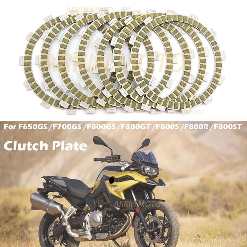 

For BMW F650GS F700GS F800GT F800GS Adventure F800R F800S F800ST Motorcycle Accessories Engine Clutch Friction Disc Plate Kit