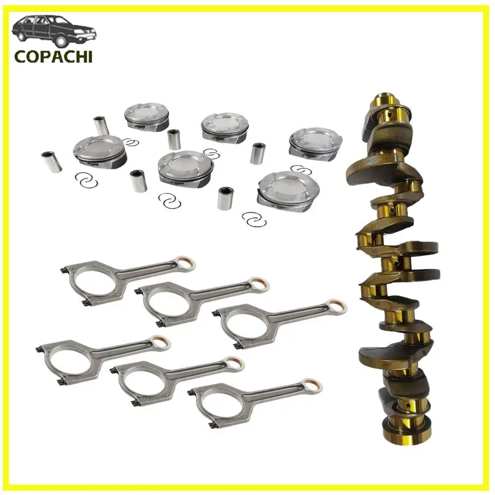 N55B30A Motore Albero Motore, Pistoni e Bielle Per BMW F20 F30 F32 F80 235i 335i 435i 535i 640i X3 X4 X5 X6 3.0L L6 Turbo