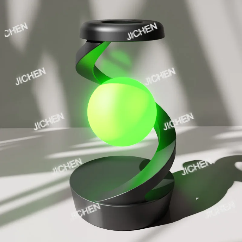 

Neu вращающаяся подвесная лампа с беспроводной зарядкой, настольная лампа, светодиодная лампа, креативное украшение для дома, мобильный телефон, беспроводная зарядка, прикроватная тумбочка