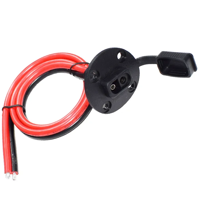 10AWG Sae Kabel 2 Pin Quick Disconnect Automotive Panel Verlengkabel Schroefgaten Voor Zonnepanelen Battrey Motorfietsen Batterij