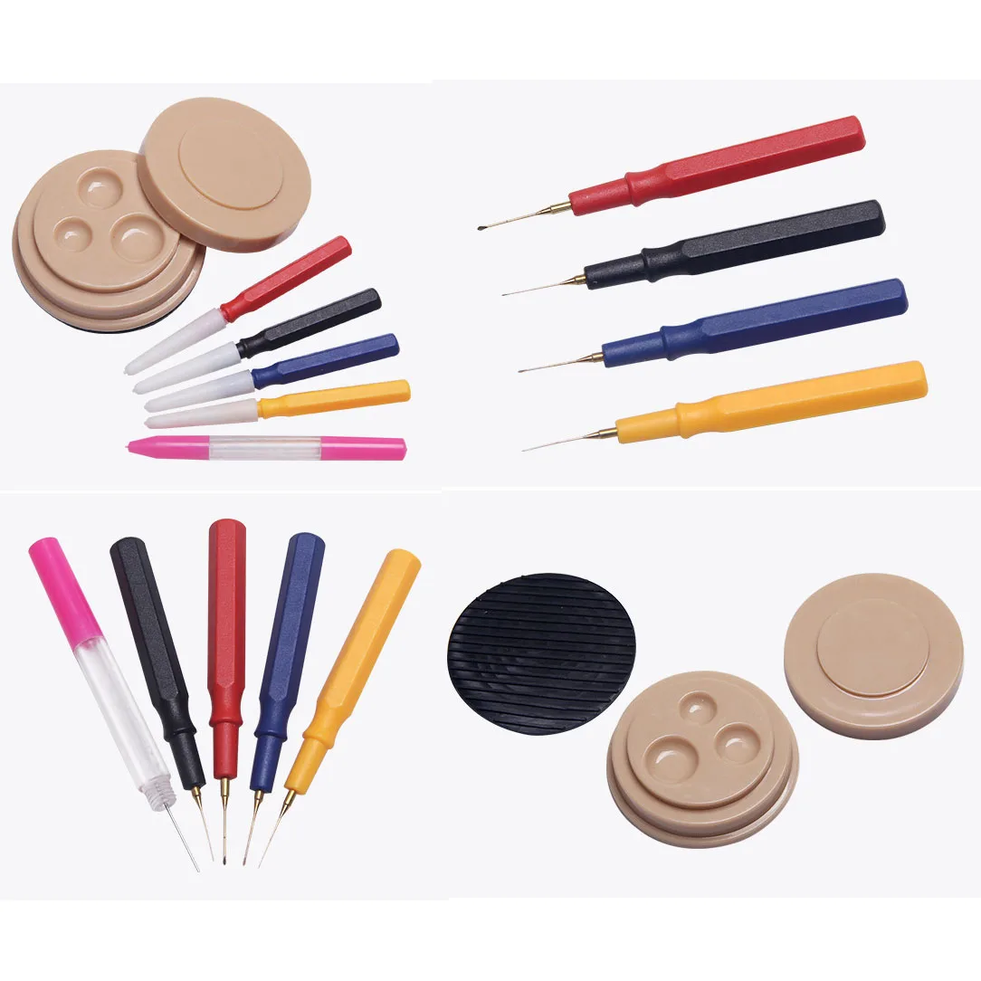 Watch Repair Tool Kit Oil Dip Pen Oil Dipping Dish Cylinder Dripping Oil Droplets Tools Stick Watch Maintenance Accessories