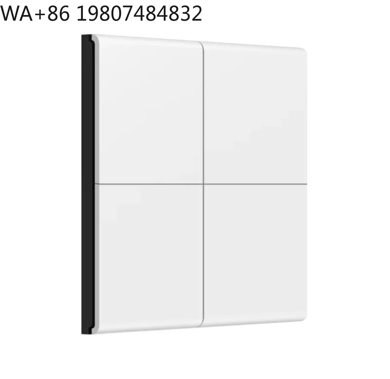 8-Button Matter Thread Smart Scene Switch Panel APP Wireless Wall Control Home Hotel Automation Device