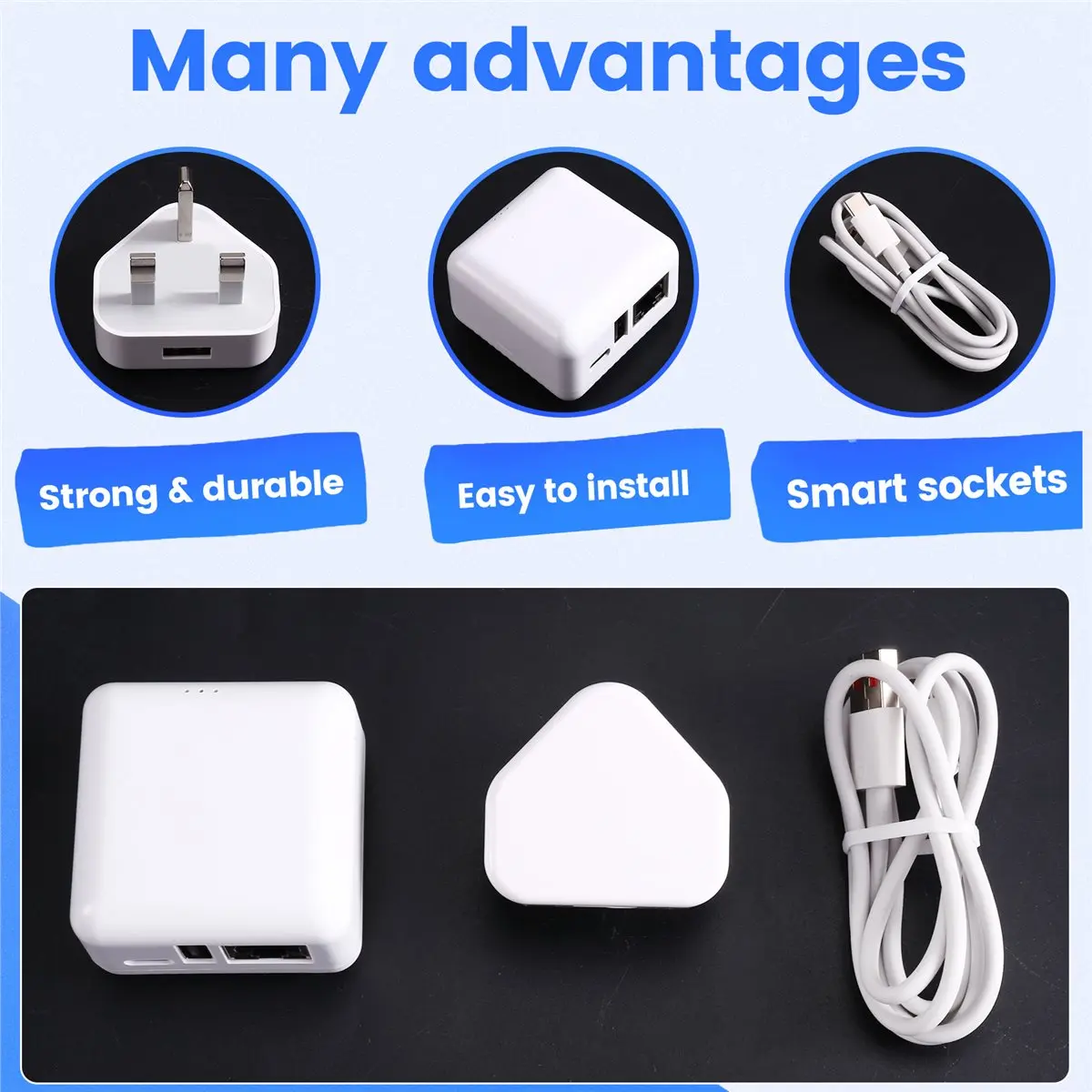 NP330N Network Print Server USB 2.0 LAN Print Sharing Network USB 2.0 Print Server for Android PC Printer UK Plug