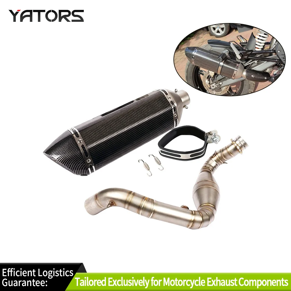 

For BMW G310GS G310R 2016-2024 Exhaust System Header Pipe 51mm Muffler Escape Exhausts Pipes