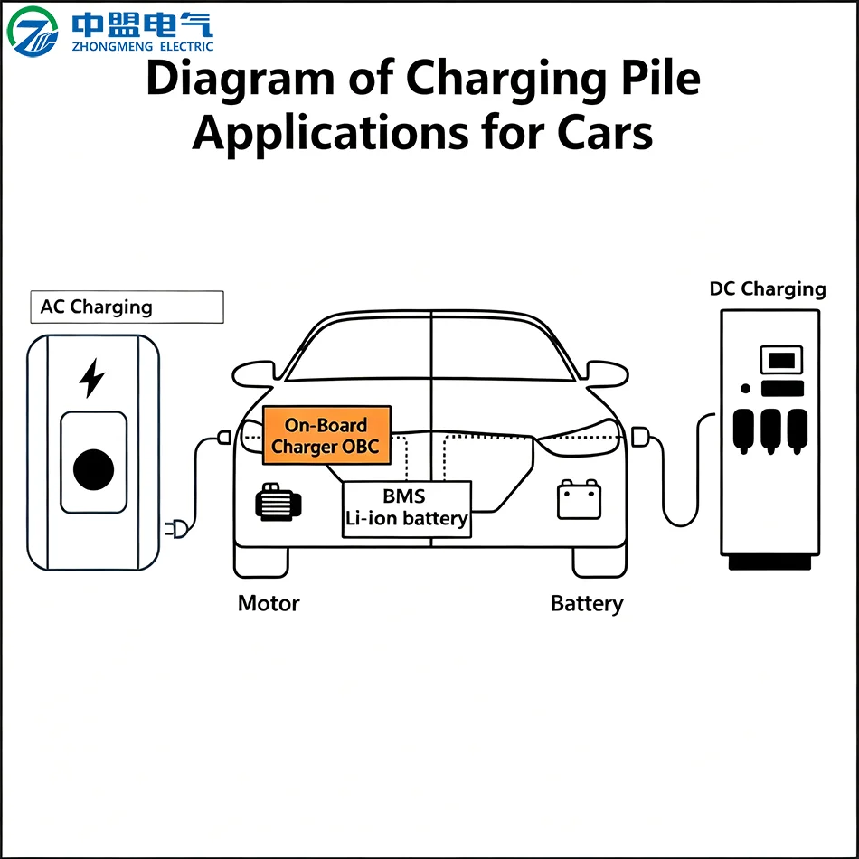 40kW DC Floor Standing EV Charger Station Dual Gun CCS Type 2 Commercial Fast Charging Pile