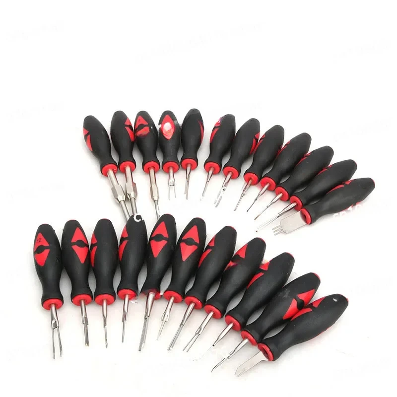 23pcs Car Universal Terminal Release Removal Tool Set Automotive Wiring Connector Crimp Pin Extractor for