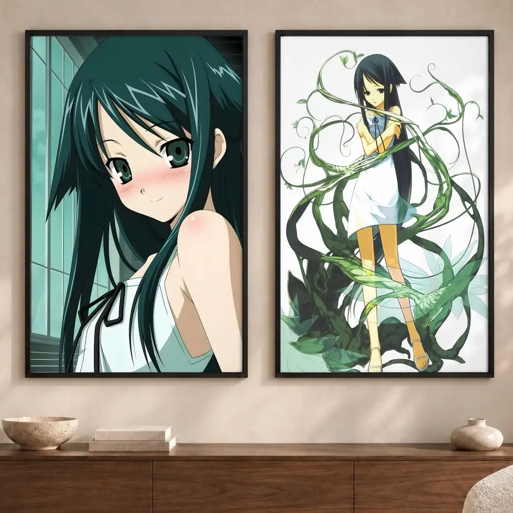 Game S-Saya no UtaS Poster Art  Self-Adhesive No Glue Residue Wall Sticker for Home Office Nursery