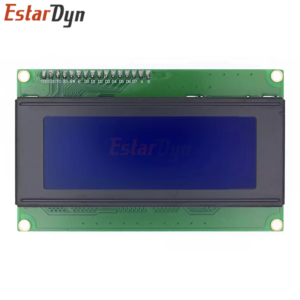 LCD2004 with I2C Serial Adapter Module 20x4 Character Blue/Green Display for Arduino UNO R3 Mega 2560 Robot Smart Home Project