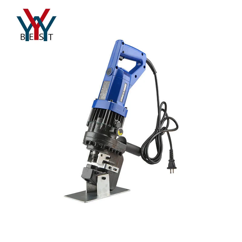 Electric punching machine Stainless steel hydraulic tapper Portable portable fast continuous punching angle steel channel steel