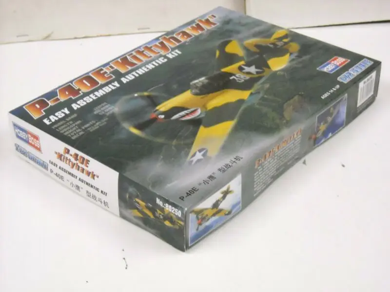 Hobby Boss American P-40E Eaglet Fighter Bomber Plane 80250 1/72 Static Model Toy TH06197-SMT2