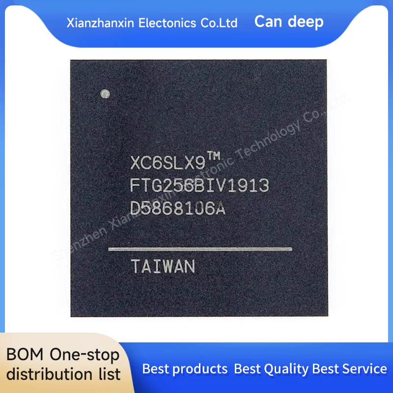 1pcs/lot XC6SLX9-2FTG256 XC6SLX9-FTG256 XC6SLX9 BGA256 Programmable gate array chip