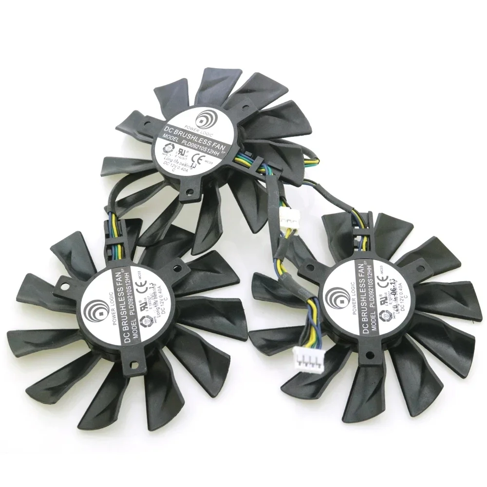 

PLD09210S12HH DC12V 0.40A 85mm VGA Fan 4Pin 4Wire For MSI GTX1070 GTX1080 GTX1070TI DUKE 8G Graphics Card Cooling Fan