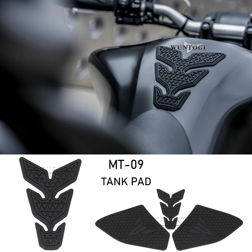 

MT-09 accessory Tank Pad Fuel Tank Sticker Fuel Tank pad Knee grip sticker tank sticker Protector FOR YAMAHA MT09 MT 09 MT-09