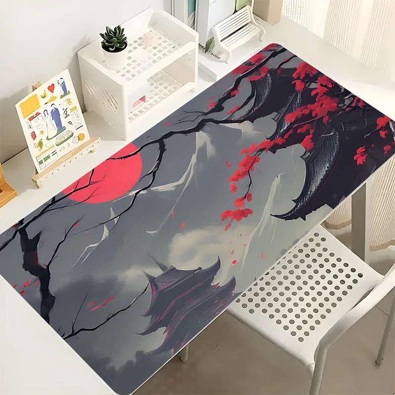 

Mouse Pad PC Accessories Gaming Mats Extended Pad Rubber Mouse Mat Computer Gamer Mousepad Laptop Natural Landscape Keyboard Pad