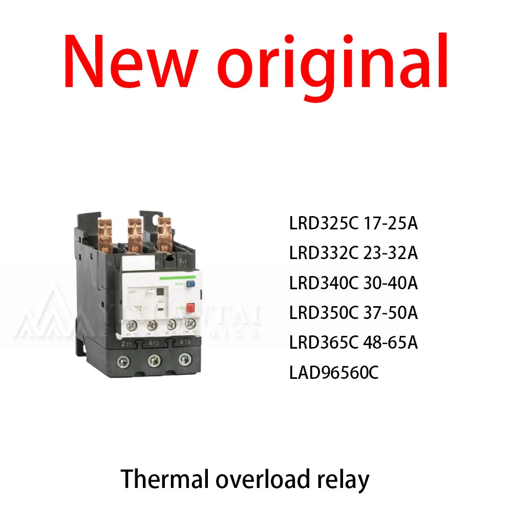 

1Pcs/New Original LRD325C 17-25A LRD332C 23-32A LRD340C 30-40A LRD350C 37-50A LRD365C 48-65A LAD96560C Thermal overload