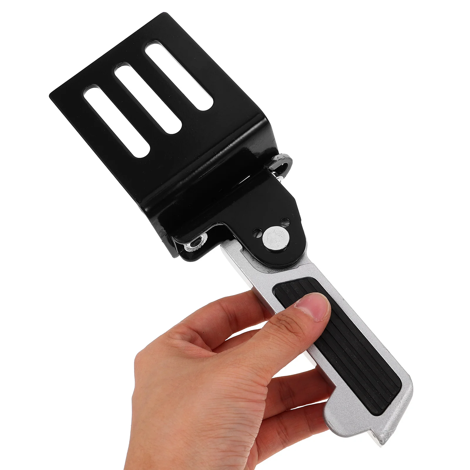 

1 Pair Electric Scooter Footrest Aluminum Alloy Folding Pedals Non-Slip Universal Fit Motorcycle E-Bike Front Rear Mount