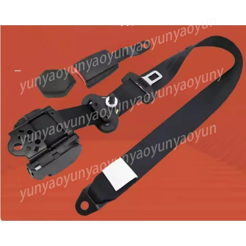 

Universal 3-Point Car Seat Belt Replacement Harness for Front Rear Vehicle Seat Restoration Use