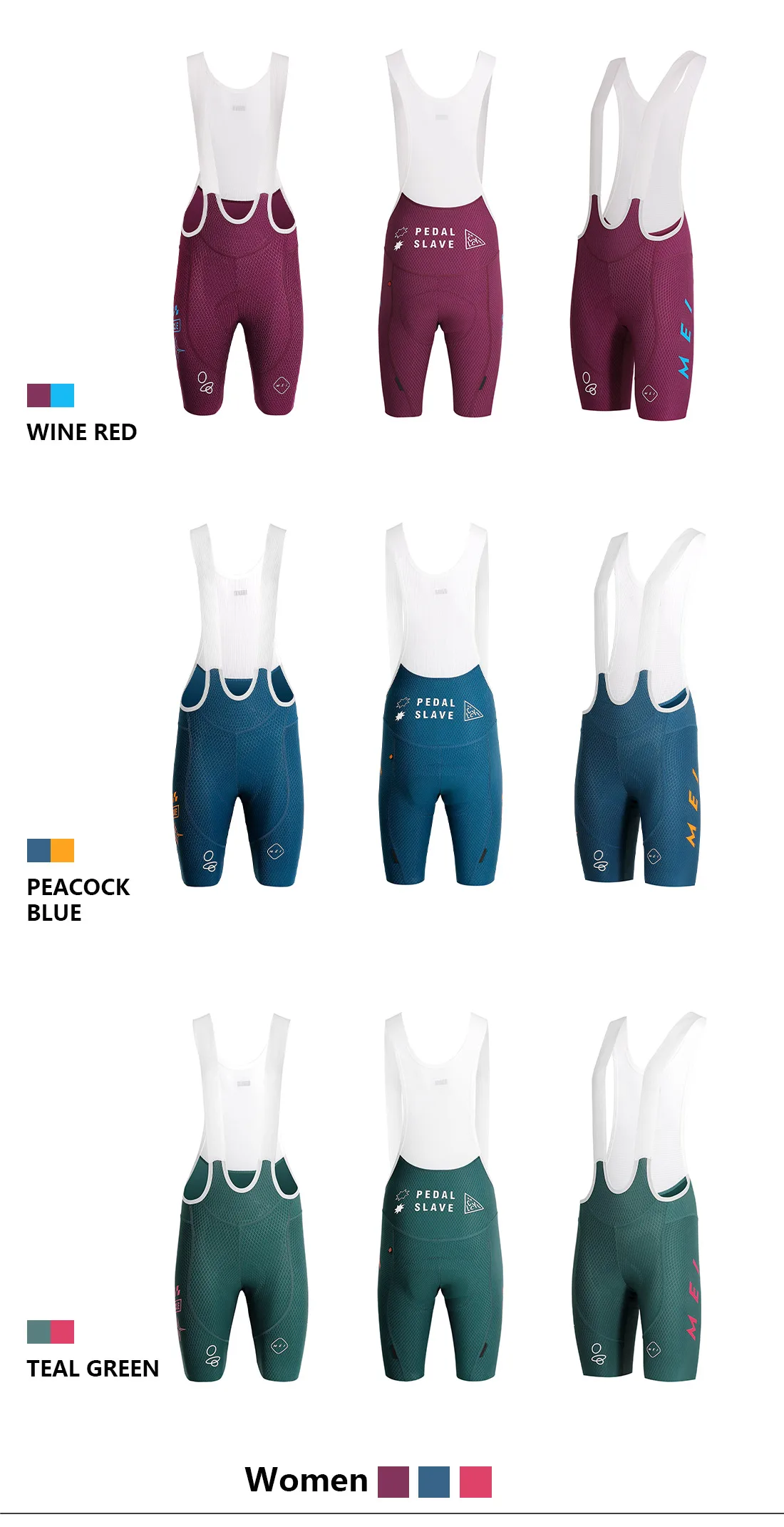 Mcycle Neues Design Radsport-Trägerhose, buntes Logo, Fahrrad-Trägerhose, atmungsaktiv, gepolstert, Fahrrad-Shorts, hohe Taille, Unisex-Radsport-Trägerhose – Detail 9