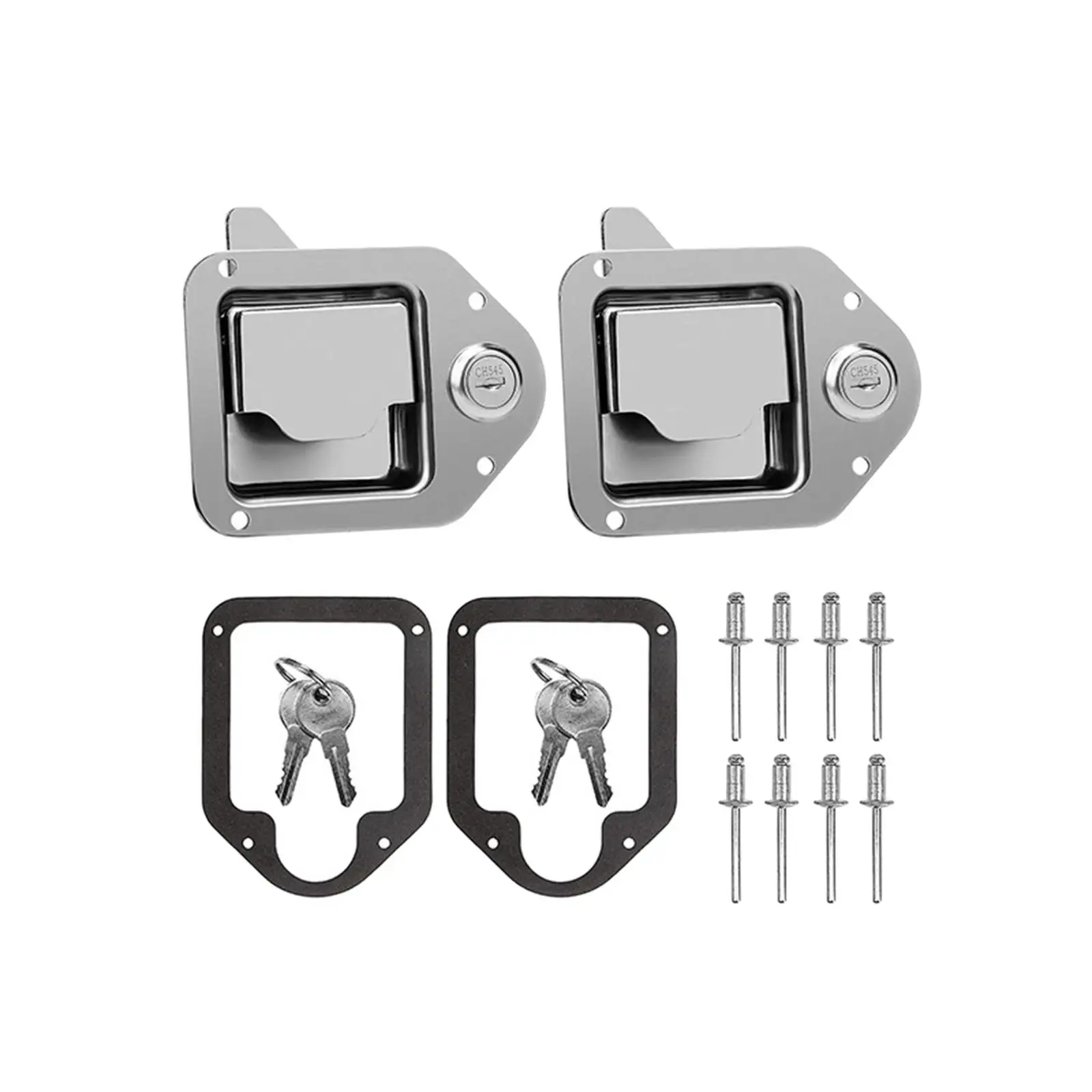 Tool Box Paddle Lock Replacement Handle Hardware for Trucks Camper ATV