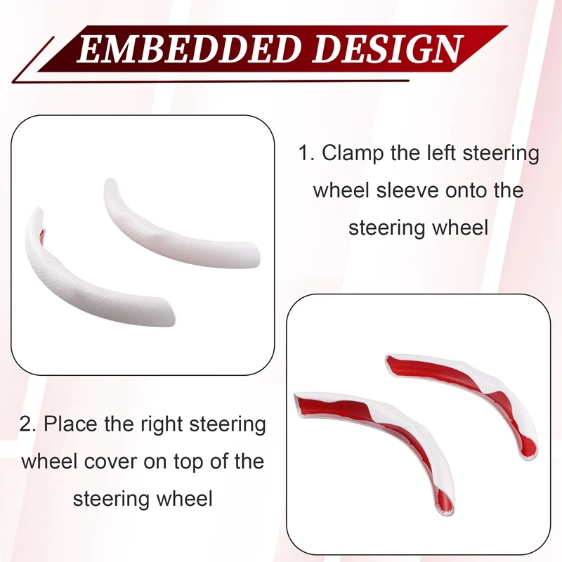 For Tesla Model 3/Y Steering Wheel Cover Ultra-Thin Special Steering Wheel Auto Parts