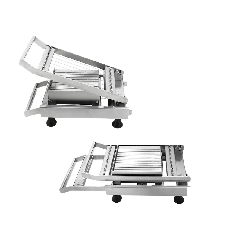 

Stainless steel raw chocolate fudge truffles and other soft food cutters, manual chocolate division baking tools 340