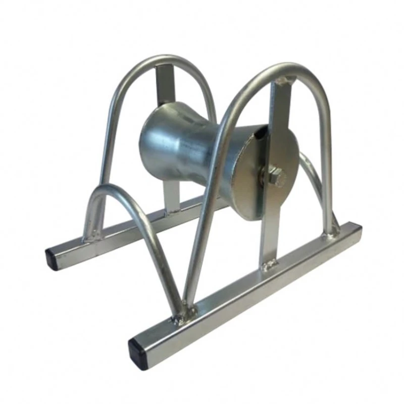 Underground Single Cable Laying Guide Roller are used for installation and pulling underground power cable in trench or tunnel