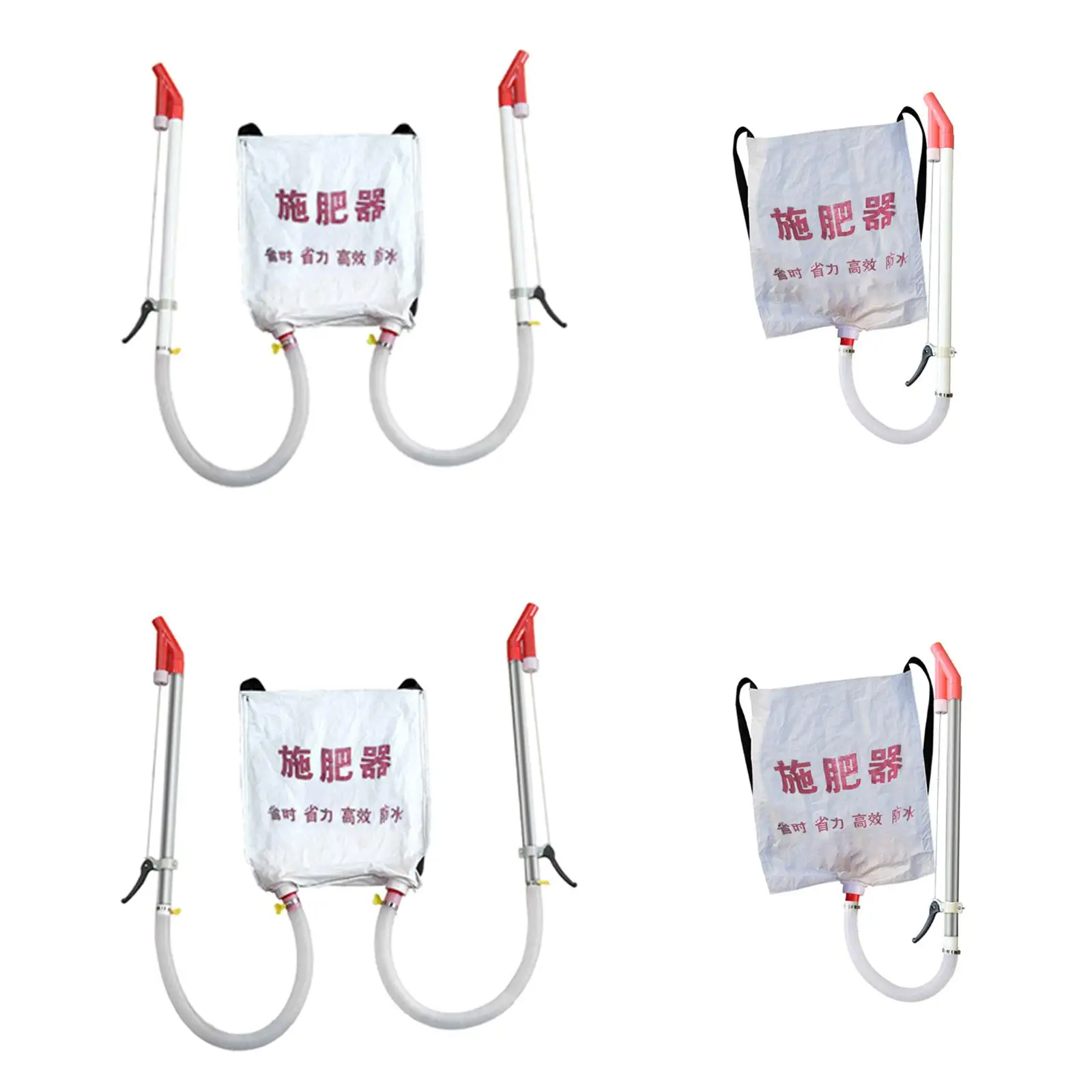 Granular Fertilizer Spreader with Backpack Woven Bag Multipurpose Professional for Vegetables 48x44cm Sturdy Labor Saving