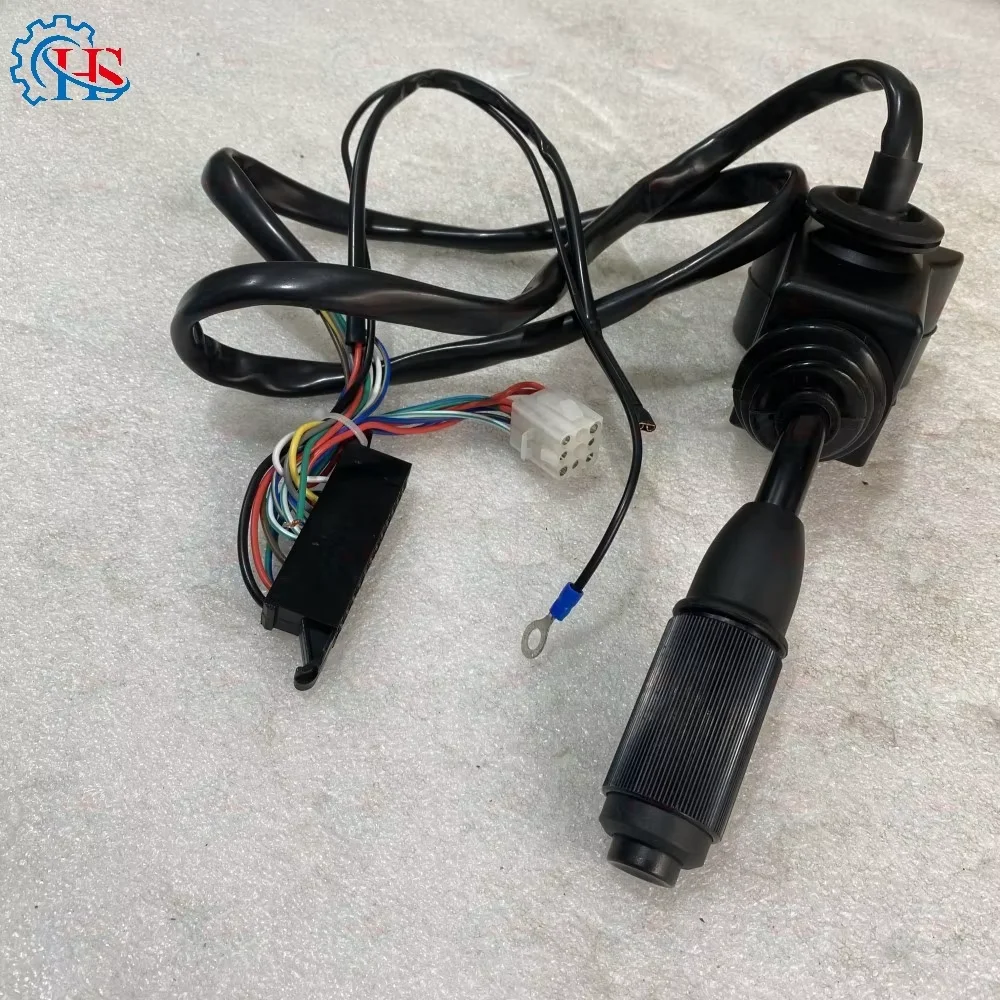 

HS Joystick Constroller Backhoe Lights Wiper Column Switch for Volvo Wheel Loader 4400 4500 6300 VOE11990164 VOE 11039407