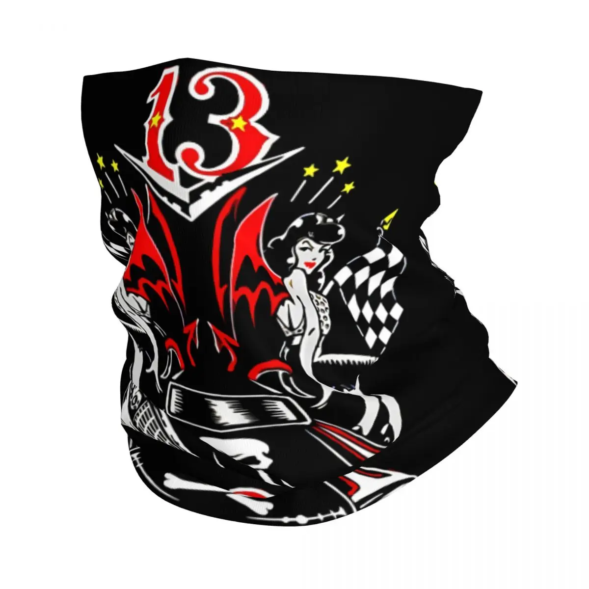 

Бандана для девушек Rockabilly Rock, тонкая бандана на шею, гетры Rockabilly Rock для девушек, шарф для автомобиля, повязка на голову, шейный чехол