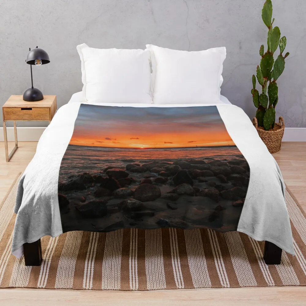 

Sunset before the storm Throw Blanket christmas gifts Thermal Thins Blankets