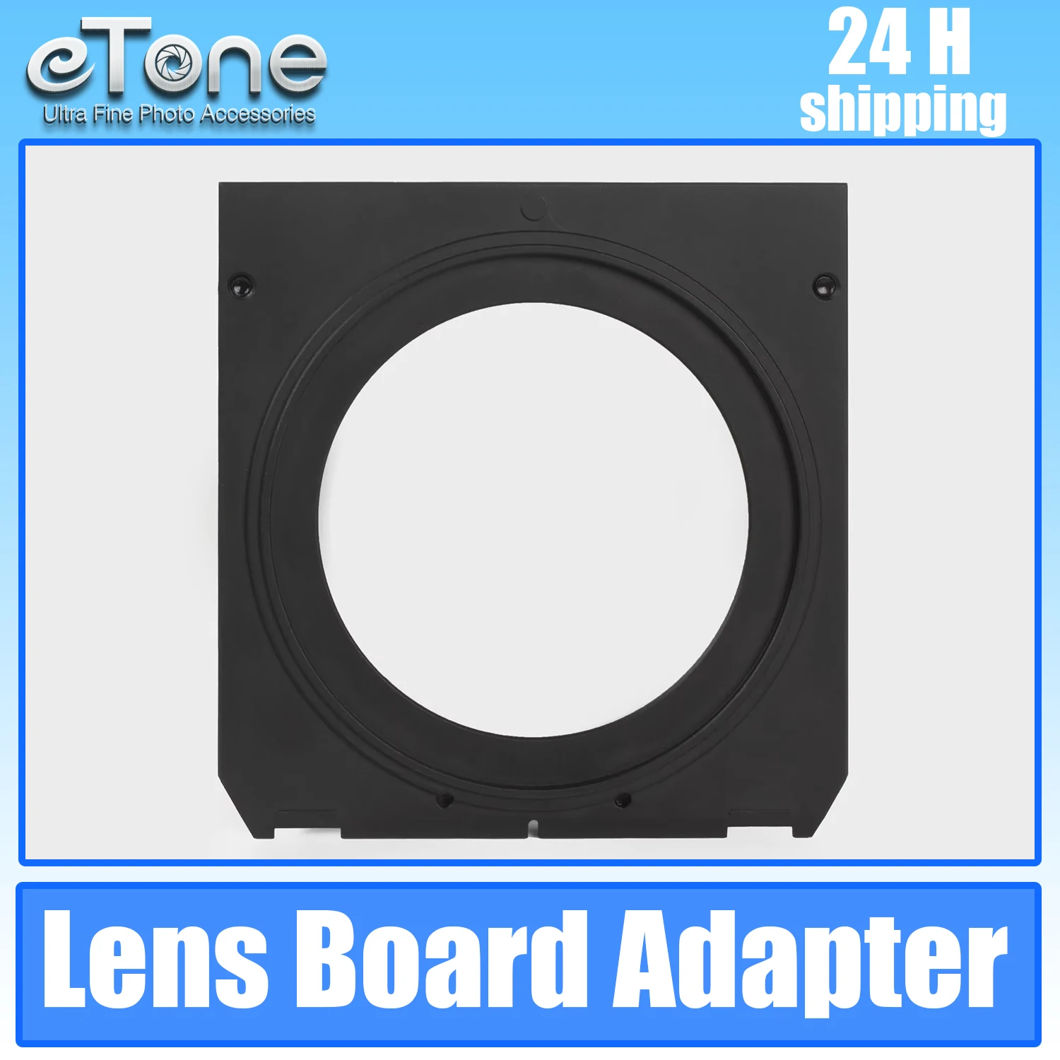 

eTone Camera Lens Board Adapter Converter for Linhof Technika 96x99mm to Horseman 80x80mm Photography Accessories