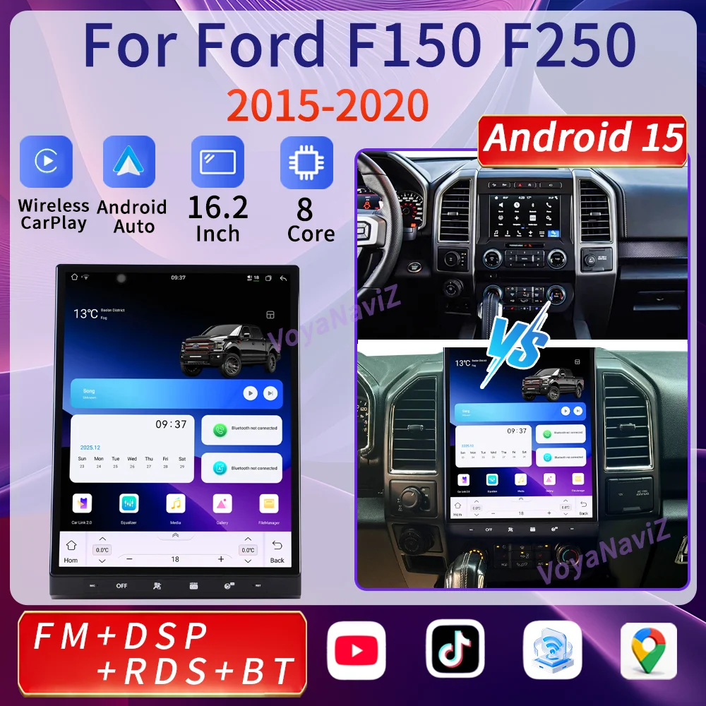 Unisoc 7870 Chip Android 15 Wireless Carplay 16.2
