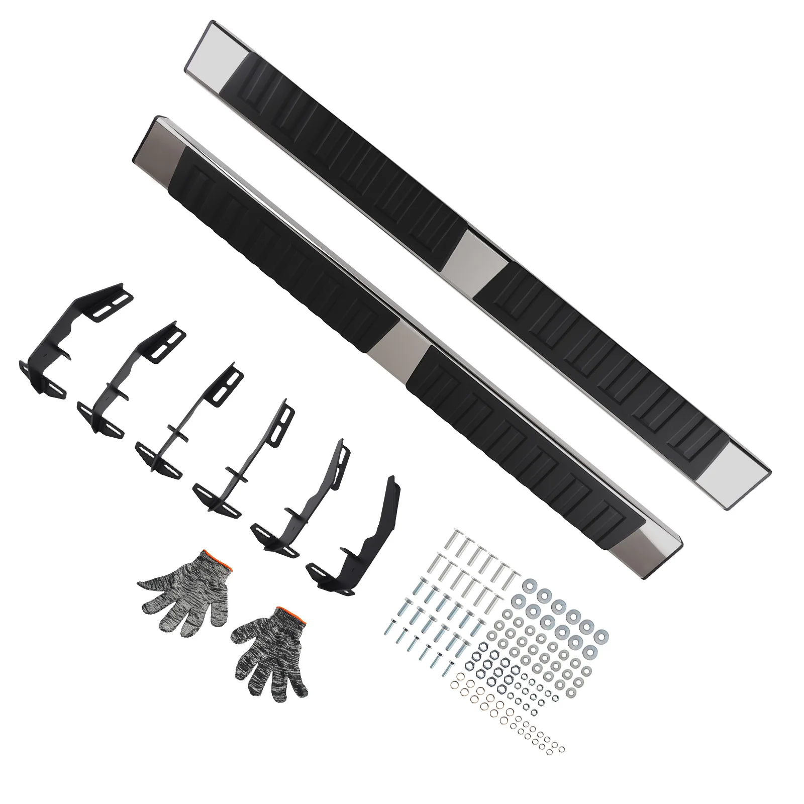 

Подножка-порог из нержавеющей стали для Ram 1500 2009-2018 Extended Cab