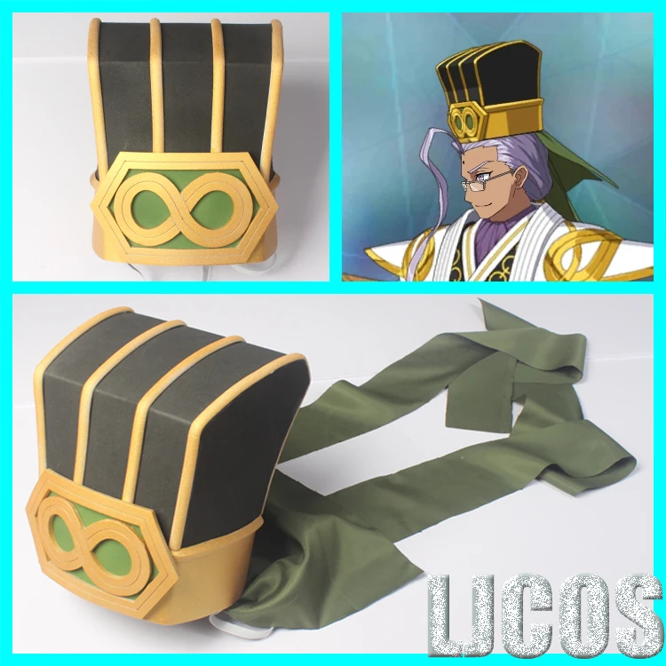 

Fate Grand Order Chen Gong Hat Headwear Prop Cosplay Props Weapons Halloween Christmas Party Props for Comic Show