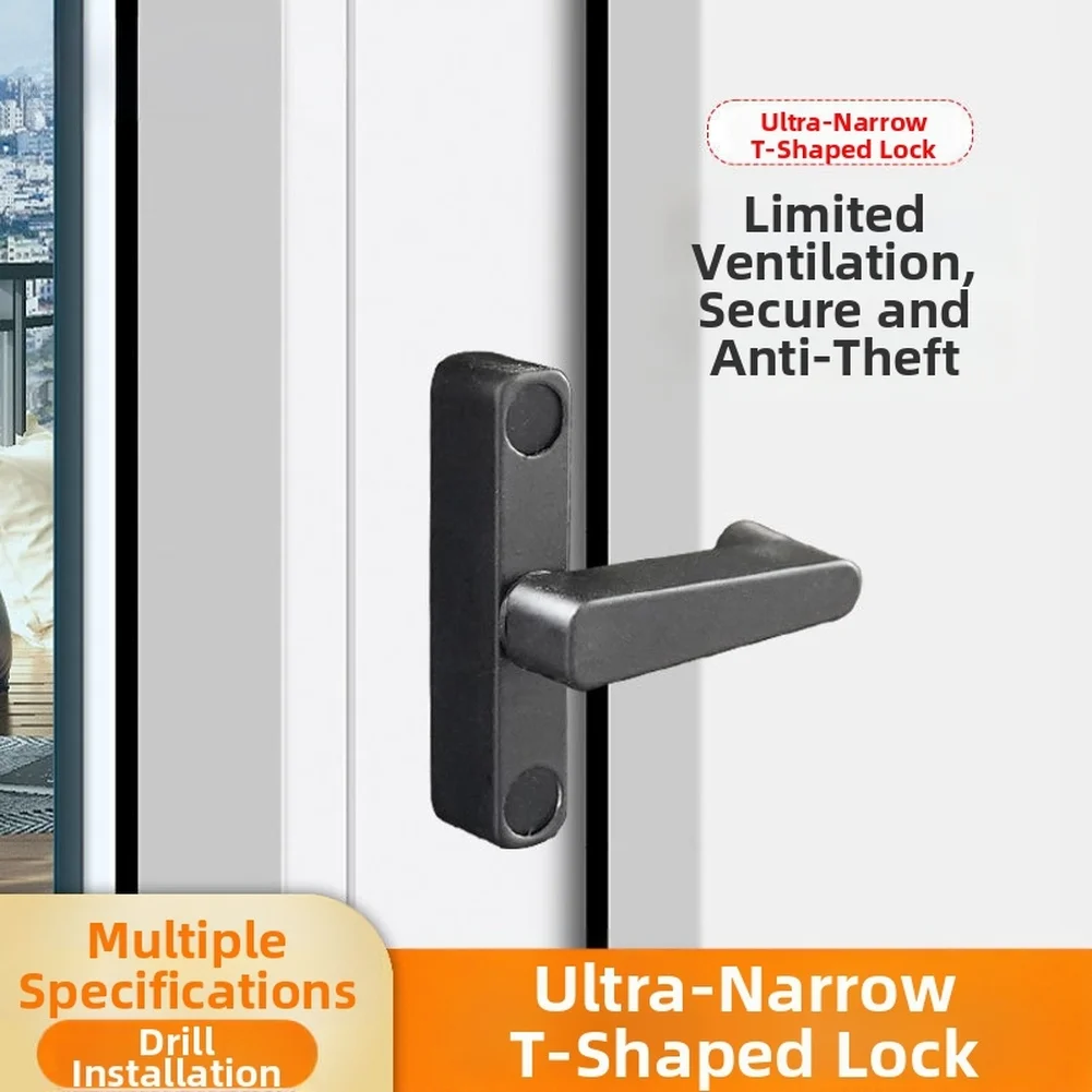 

Замок-защелка А-образной формы с поворотом на 360° для стеклянных душевых дверей и дверей шкафов, с лево- и правосторонним управлением, надежный раздвижной замок