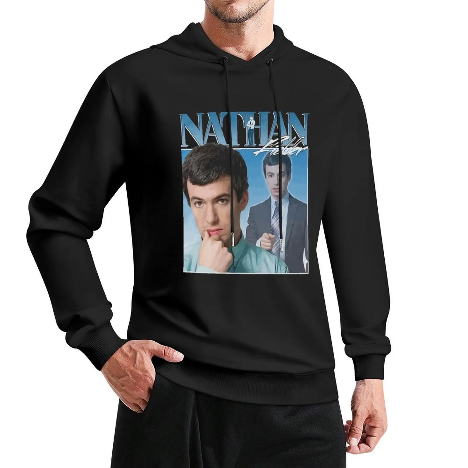 Nathan Fielder 90s Vintage Pullover Hoodie male clothes clothes for men mens clothes autumn hoodie