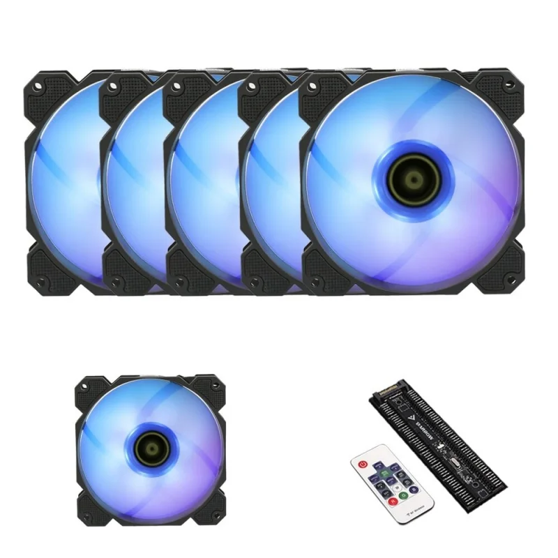 

Комплект вентиляторов S+ для радиатора Barrow 120 мм с RGB-подсветкой для систем водяного охлаждения ПК