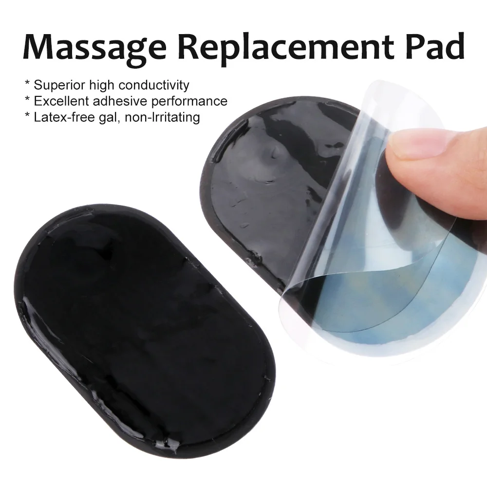 4PCS/2Packs Tens EMS Electrode Pads Pulse Massager Machine Massage Pads Electrical Nerve Muscle Stimulator Sticker Patch Therapy