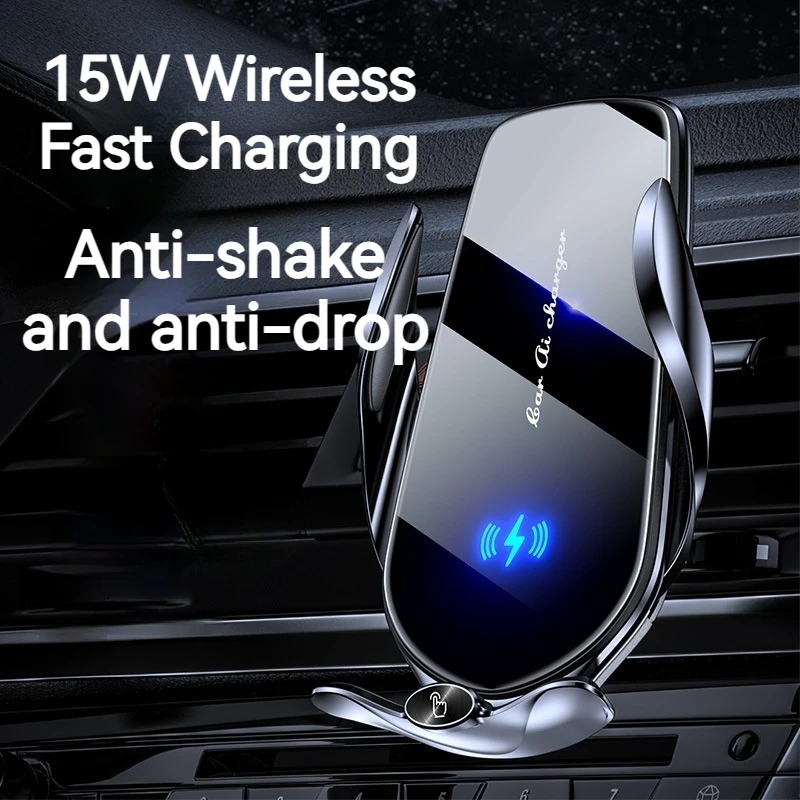 15W Car Phone Wireless Charger Holder Auto Sensing Stand 66W Magnet Plug Mount for Samsung S26 Iphone 17 16 15 14 13 12 Pro Max - Image 2