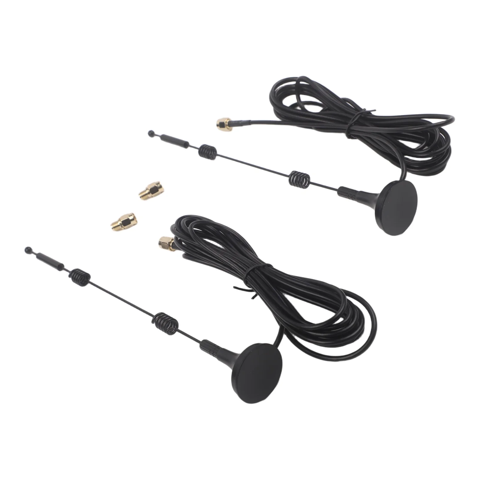 2Pcs 9dBi Dual Band WiFi 5GHz 5.8GHz RP-SMA Male Omnidirectional High Gain For TP-Link For Netgear Router Signal Booster